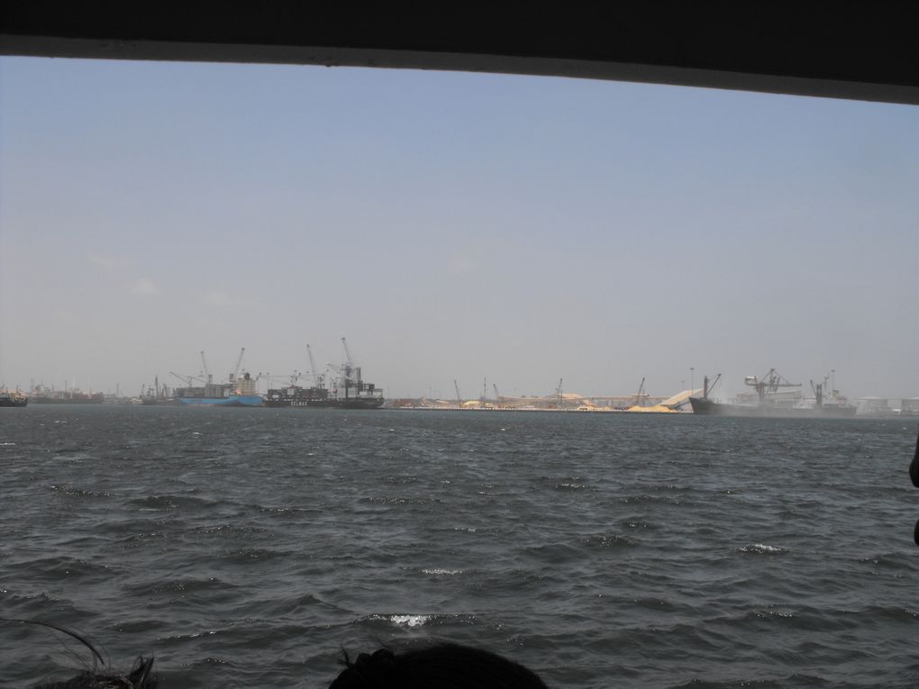 Nous avons fait le chemin de Croix sur l'île de Gorée au vendredi saint