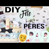 DIY FETE DES PERES ┋ IDEES CADEAUX FACILES A FAIRE SOI MÊME ( gift father's day)