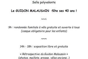 Les 40 ans du Guidon Malausain 
