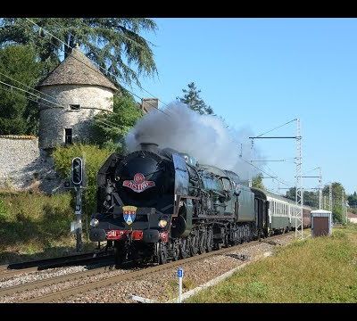 La locomotive 241P17 - du Creusot à Lyon & Avignon 