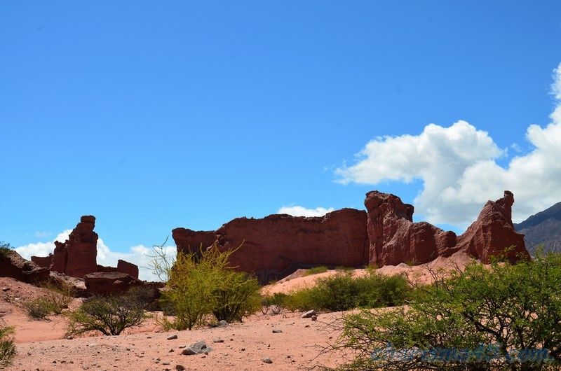 Quebrada de las Conchas - Los Colorados, Argentine en camping-car