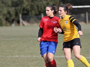 L'équipe féminine B de foot féminin de l'ES Guéretoise a mesuré ce qui lui reste à faire la semaine prochaine à Guéret contre cette même équipe pour le compte de la coupe du Limousin