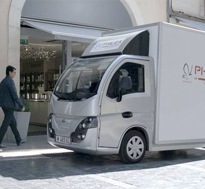 Philéa Solutions livre le centre ville de Montpellier avec des véhicules électriques