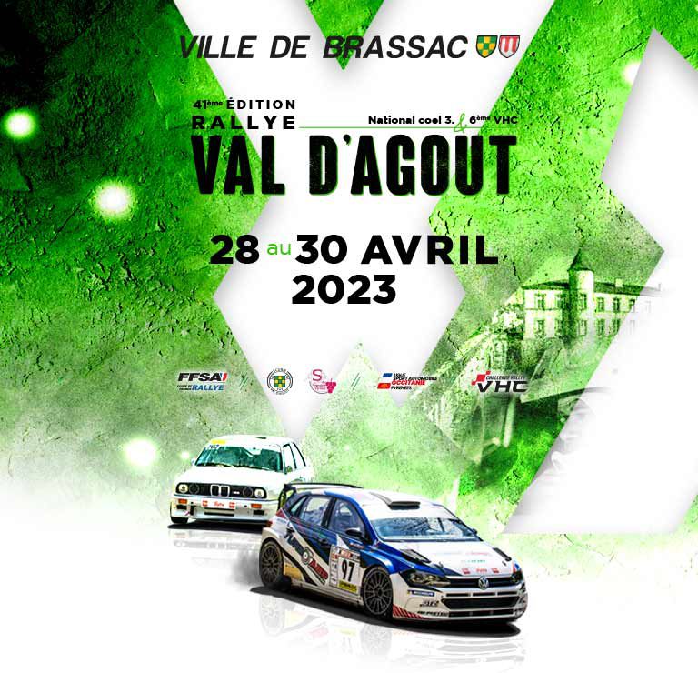 Calendrier de la coupe de France des rallyes 2023 comité Occitanie-Pyrénées