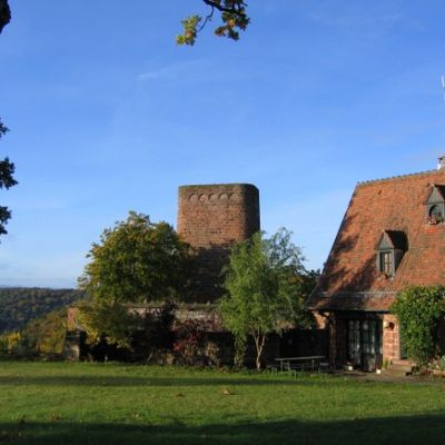 Randonnée en Alsace - Château de Hunebourg - Octobre 2008.