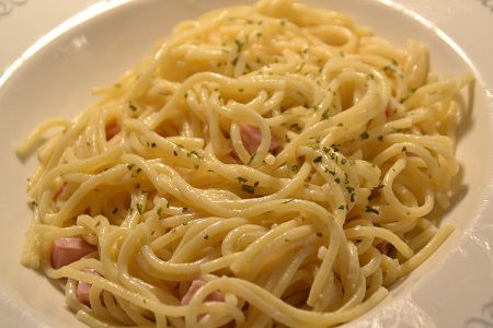 Spaghettis jambon Boursin au cookeo