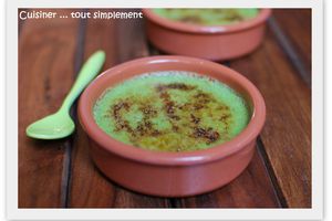 Crème Brûlée à la Pistache