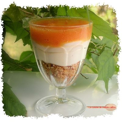 Cheesecake au miel et aux nectarines