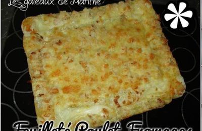 Feuilleté Poulet/Fromages 