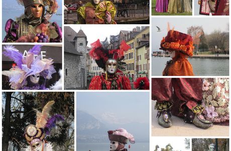 Week-end haut en couleurs, carnaval vénitien d'Annecy