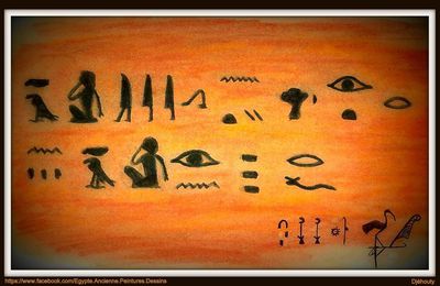 Hiéroglyphes - Kamosé - Kamosis - "Que vienne celui qui agit contre nous et nous agirons contre lui"