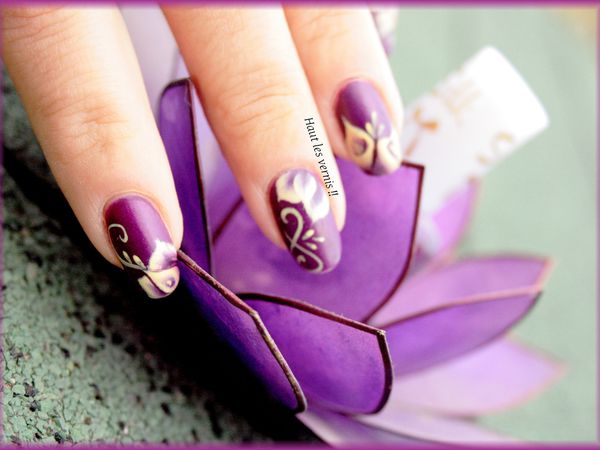 Barry M silk orchid...