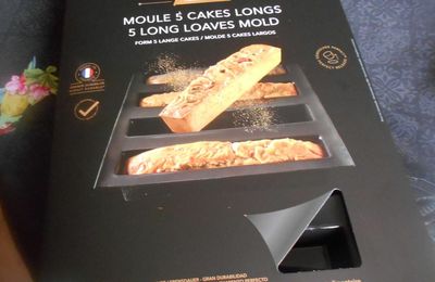 Base Sucrée et Garnitures pour Moule 5 Mini-Cakes longs !