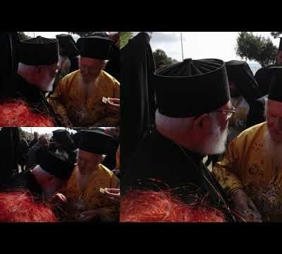 Rencontre avec Sa Sainteté le Patriarche Bartholomée 1ER