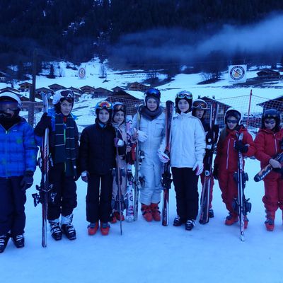 2eme journée: 1er février 2016, le ski a commencé!