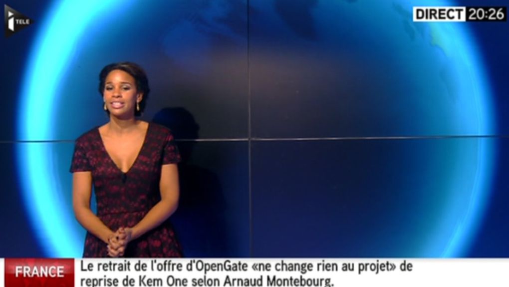 2013 12 19 - 20H25 - ALICIA FALL - ITELE - LA METEO