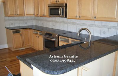 Get Online Best Black Marinace Granite Kitchen Worktop in London