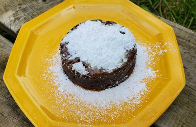 Fondant au chocolat au micro-ondes