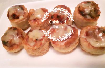 Vol au vent aux crevettes