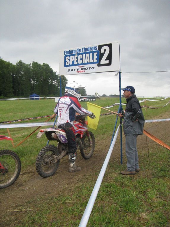 Podium pour Amanda et le Président à Chemillé sur Indrois