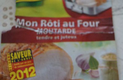 Knorr : Mon rôti au four "Moutarde"