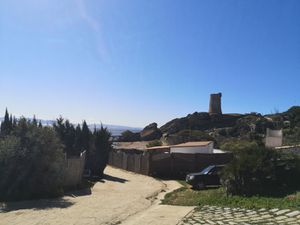 La torre de Guadalmeci et la côte vers Tarifa. 