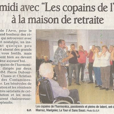 Revue de presse: le Dauphiné Libéré, 9 Novembre 2011