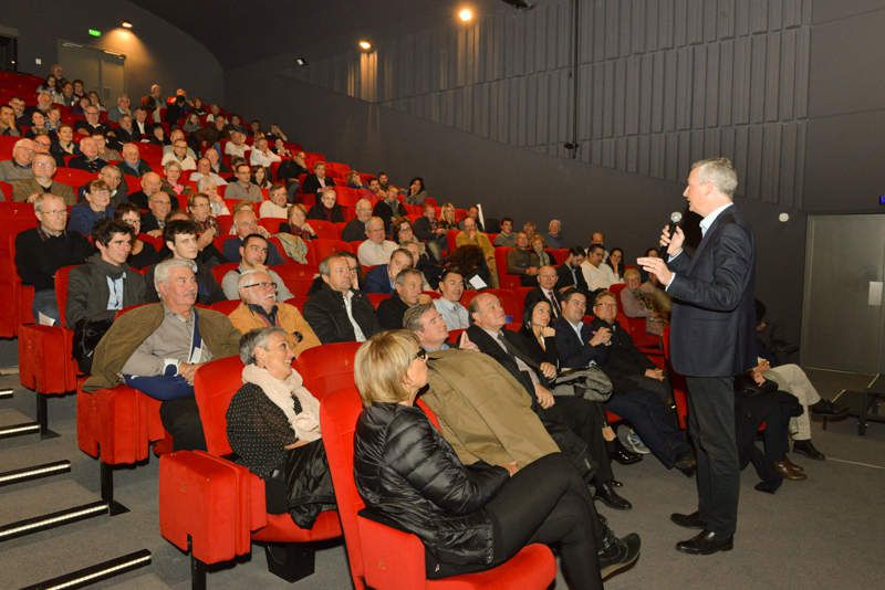 Bruno Le Maire en visite en Savoie