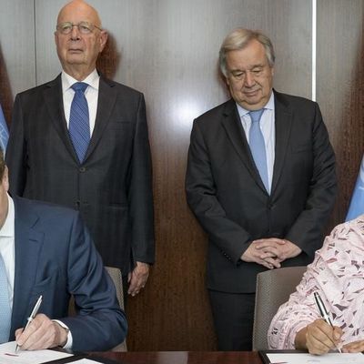 L’embarrassant partenariat de l’ONU avec le Forum de DAVOS