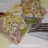 Poireaux jambon à la moutarde ancienne - Cuisine gourmande de Carmencita