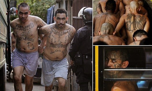 El Salvador prison gang violence kills 14