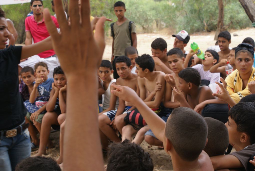 Action Caravane théâtre en Tunisie