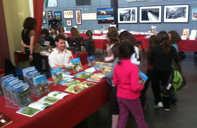 Pitou au salon du livre de Bagnères de Bigorre