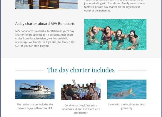 Begin Planning Your Bahamas Yacht Holidays with Our Day Charter in Nassau