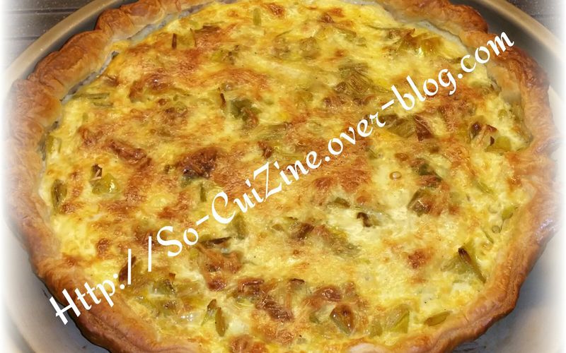 Quiche / Tarte aux poireaux 