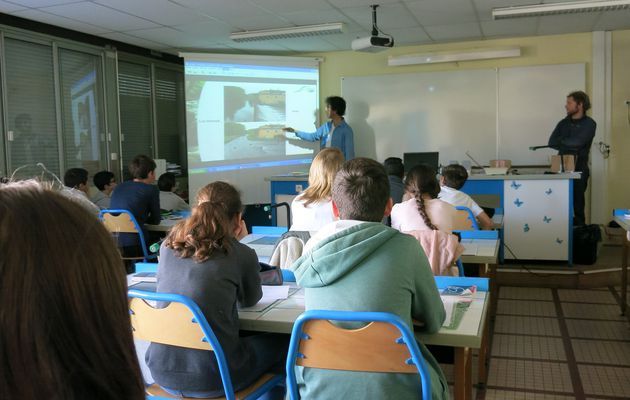 Le collège de Brantôme et la moule perlière de la Dronne