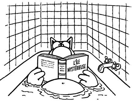 Bien connu des services de rayonnages en librairie les bandes dessinées le chat affluent nos rayonnages. Si vous ne connaissez pas jetez un petit coup d'oeil à cet humour particulier mais tellement drôle.
Voici une sélection du chat parlant bouqu