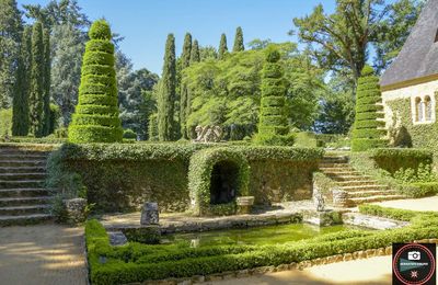 Les Jardins du Manoir d'Eyrignac à Salignac en Dordogne