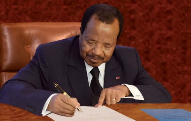 Election 2018 : Paul Biya candidat à sa propre succession 