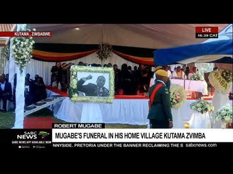 Enterrement de Robert Mugabe