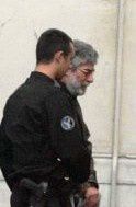 Photos du procès de Georges Ibrahim Abdallah à Tarbes, le 1/12/09 pour refus de prélèvement ADN et le 18 février 2010 à Pau