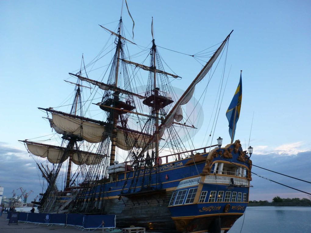 Embarquement à bord du Götheborg du 23 mai au 08 juin 2013.