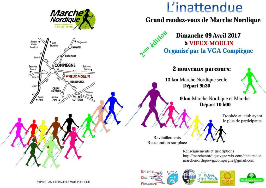 Marche nordique : semaine du 13 au 18 février