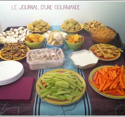 Apéritif dinatoire : mes idées salées !