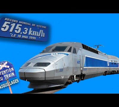 Une rame TGV entrée dans l'histoire !