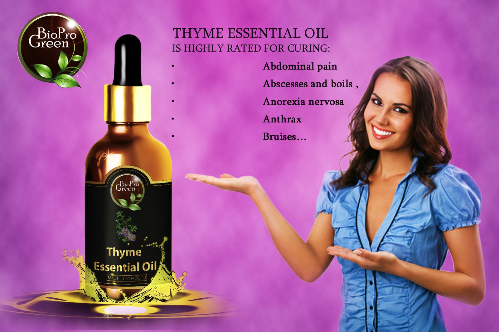 moroccan naturel thyme oil