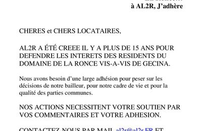 J'aime La Ronce, A AL2R j'adhère !