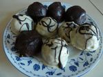 Mignardise à l'amande et au chocolat (sans gluten et sans cuisson))