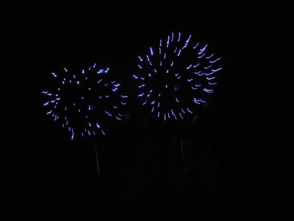 Puis le feu d'artifice