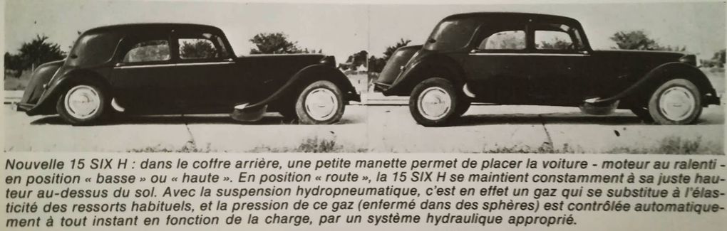 De la première TA 15 six G de 1938 à la TA 15 six H de 1955 des évolutions progressives qui en ont fait la Reine de la Route au cours de ces deux décennies... 